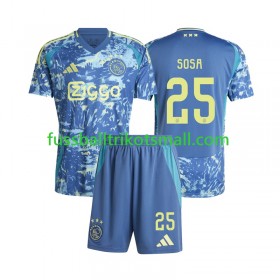 Fußballtrikots Ajax Amsterdam Wout Weghorst 25 Kinder 2024-2025 Kurzarm Auswärts-trikot kaufen